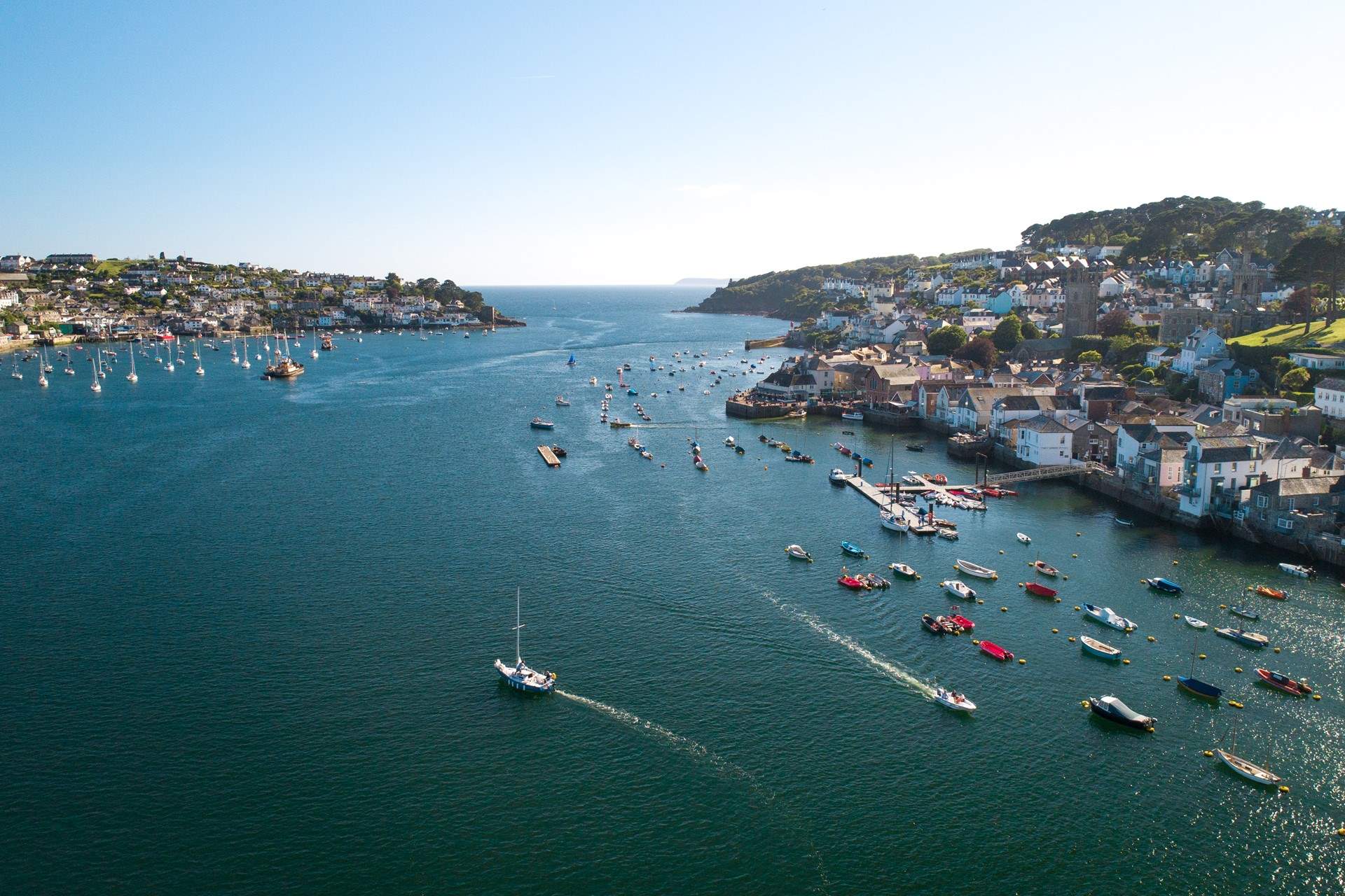 Why not take a boat trip in Fowey?