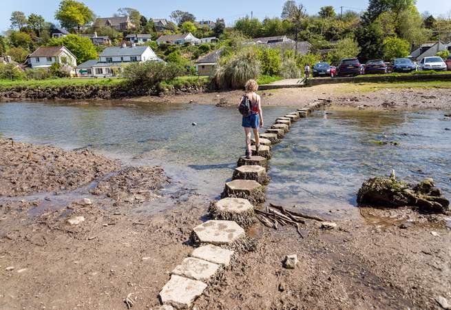 Pretty Lerryn is just five miles away. 