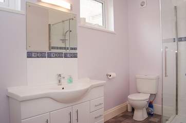 The shower-room on the first floor.