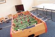 The games-room will keep everyone happy.