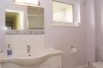 The ground floor shower-room.