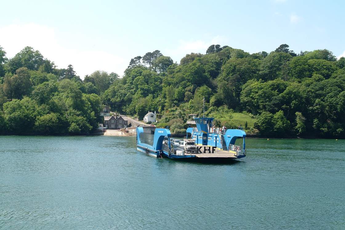 Cross from the Roseland to Trelissick on the King Harry Ferry and explore the lovely National Trust garden.