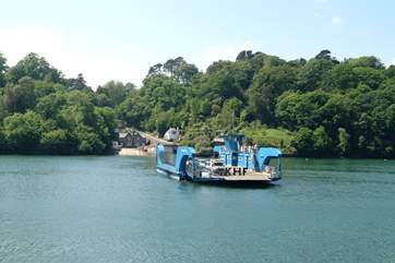Cross from the Roseland to Trelissick on the King Harry Ferry and explore the lovely National Trust garden.