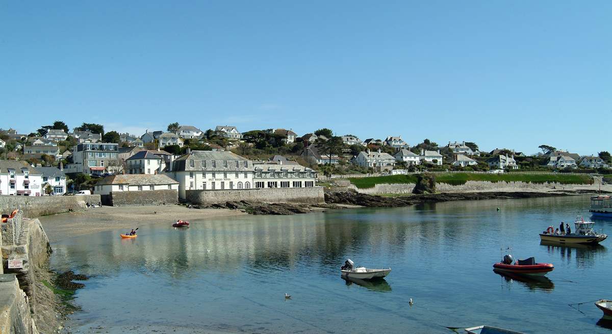 St Mawes is just a couple of miles away, a lovely place to explore.