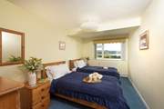 Bedroom 3 (ground floor) has twin beds.