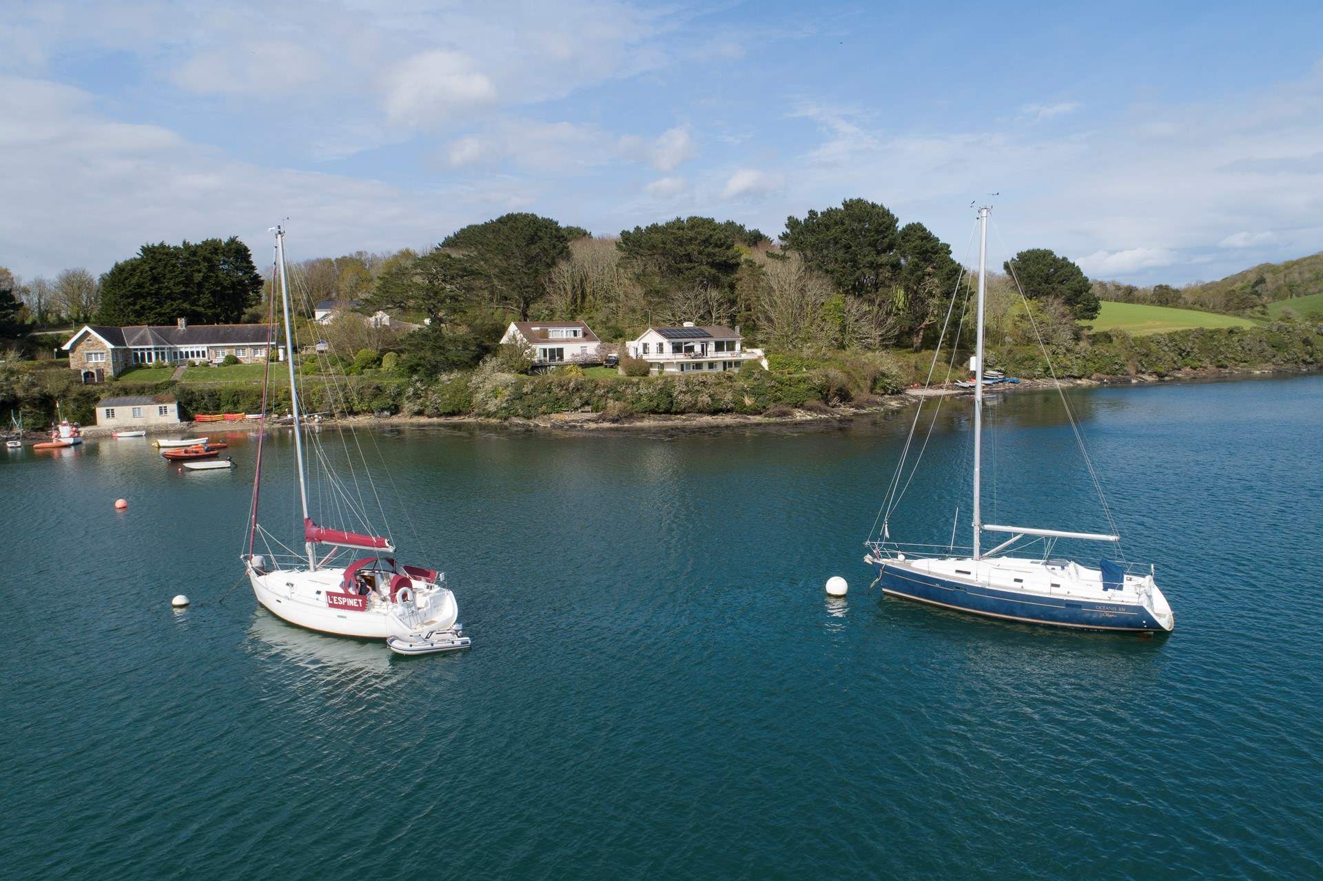 Watch the boats coming and going.