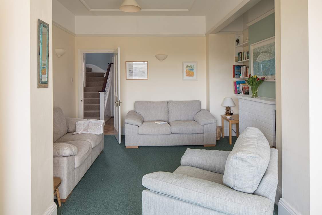 There are plenty of comfortable sofas for relaxed evenings in.