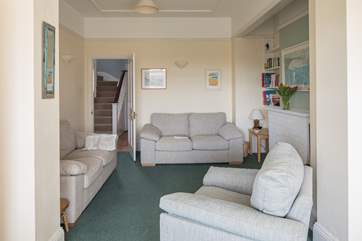 There are plenty of comfortable sofas for relaxed evenings in.