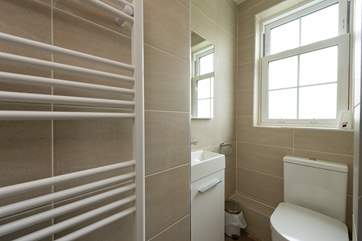There is also a ground floor shower-room, which means the family won't have to queue.