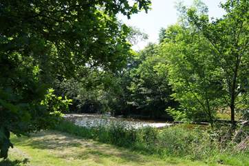 The River Tavy flows through the valley.
