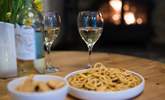 Drinks and nibbles - and toasty toes too! - Thumbnail Image