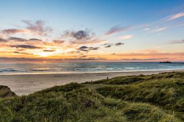 Gwithian beach, just a short drive away.