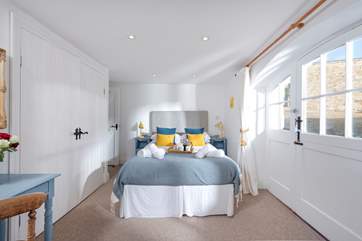 Your comfortable double bed in the en suite master bedroom.