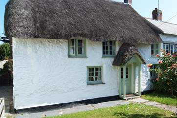The cottage is picture postcard perfect!.