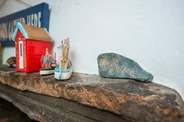 You will find lovely little touches throughout this beautiful cottage.