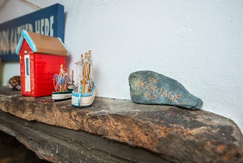 You will find lovely little touches throughout this beautiful cottage. 
