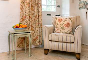 The cottage is beautifully furnished throughout.