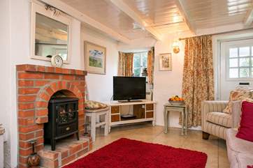 The cottage is very cosy.
