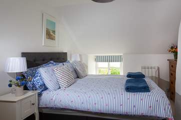 The master bedroom.