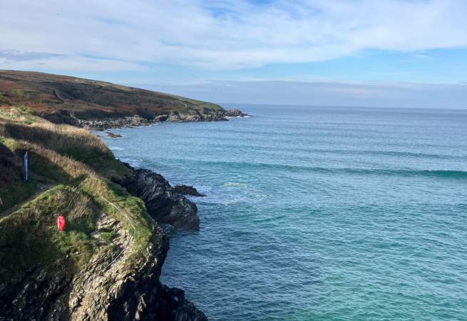 Enjoy the coast path any time of year. 