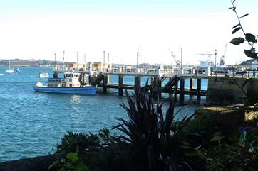 Ferries sail from nearby Falmouth to Truro, St Mawes and the Helford River.