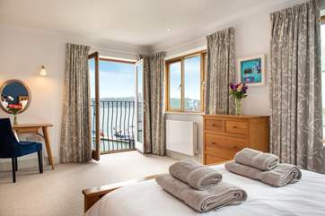 What a view from your bed! (Bedroom 2).