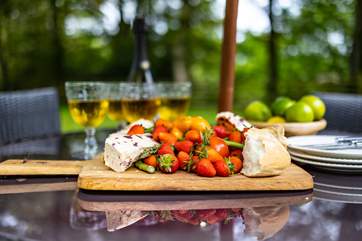 Head out and find a local farm shop to find some delicious local foods.