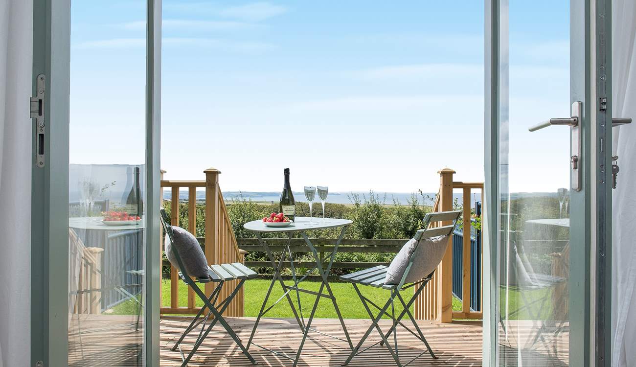 A lovely spot for breakfast or a sundowner.