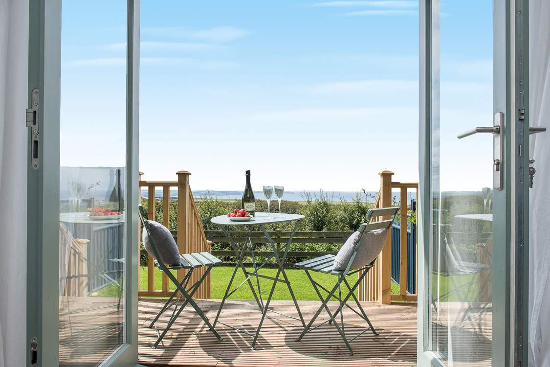 A lovely spot for breakfast or a sundowner.