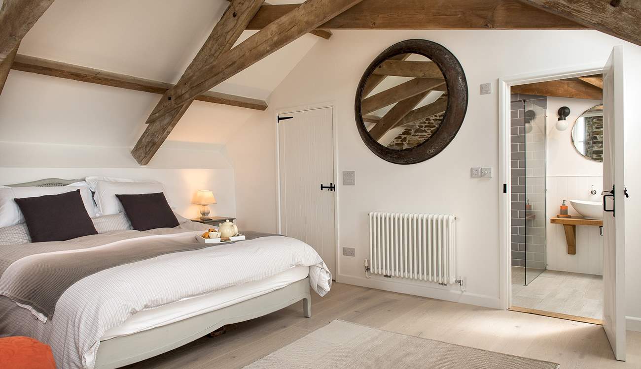 Bedroom 1 has a dressing-area and an en suite wet-room.