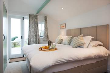 Bedroom 3 which has 'zip and link' beds, can either be a king-size double or twin beds.