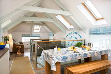 Looking from the kitchen towards the sitting-area.