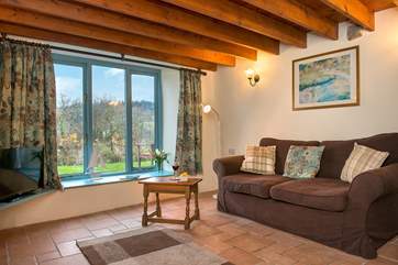 The sitting-room is the perfect place to unwind and relax.