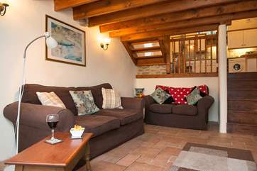 Plenty of room in the sitting-room, you can have a sofa each!