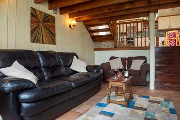 Plenty of room in the sitting-room, you can have a sofa each!