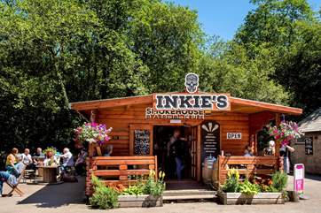 Enjoy a walk at nearby Golitha Falls and afterwards treat yourself at Inkies Smokehouse
