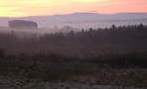 Sunrise view from Grenlecotte Cottage. - Thumbnail Image