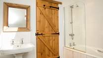The family bathroom.