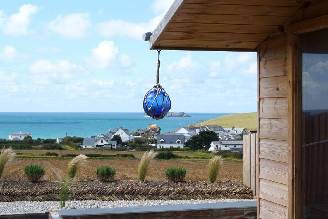 The gorgeous view from the garden.