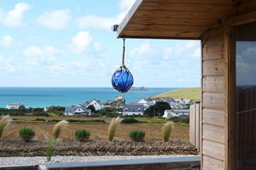 The gorgeous view from the garden.