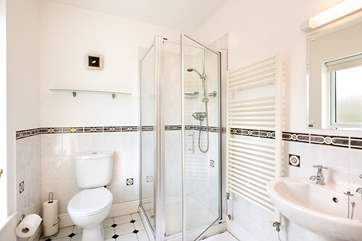 The en suite shower-room for Bedroom 1.
