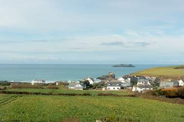 The view from the end of the garden - you'll never tire of it.