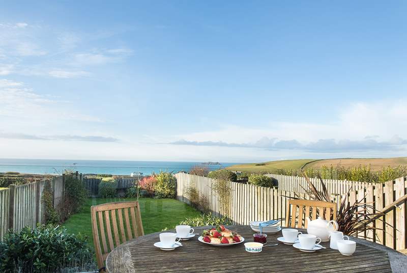 The perfect spot to enjoy a Cornish Cream Tea!
