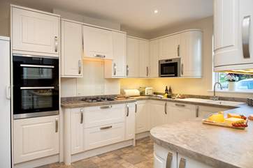 This is one very well-equipped kitchen!