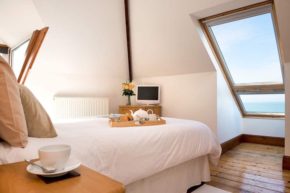 More of that stunning view from Bedroom 4.