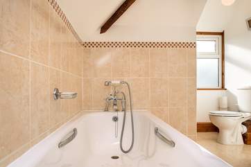 The en suite bathroom for Bedroom 4.