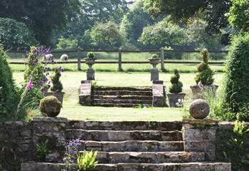 Discover the gardens at Manor Farm. Exploring and enjoying them are part and parcel of staying at The Lodge.