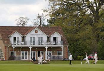 North Perrott cricket club is a short stroll down the lane. Enjoy a real 'English' summer's day watching the match and drinking a beer from the bar facilities.