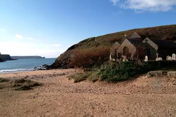 Beautiful Church Cove, just a short drive from the cottage.