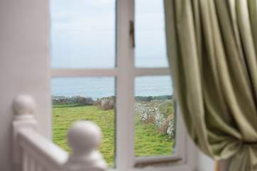 Sit and enjoy the stunning views of the ocean.